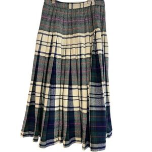 Pendleton Reversible 1950's Pleated Skirt
